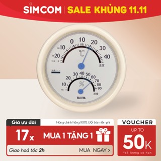 Nhiệt ẩm kế cơ học Tanita TT513 chính hãng nhật bản đo nhiệt độ ẩm chính xác, sử dụng trong phòng bé