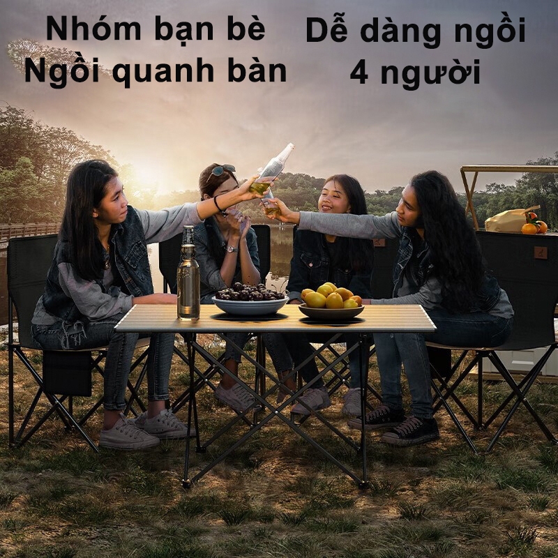 bàn gấp gọn nhôm gấp bảng có thể gập lại cắm trại bảng ngoài trời siêu nhẹ với túi xách có thể gập lại | BigBuy360 - bigbuy360.vn