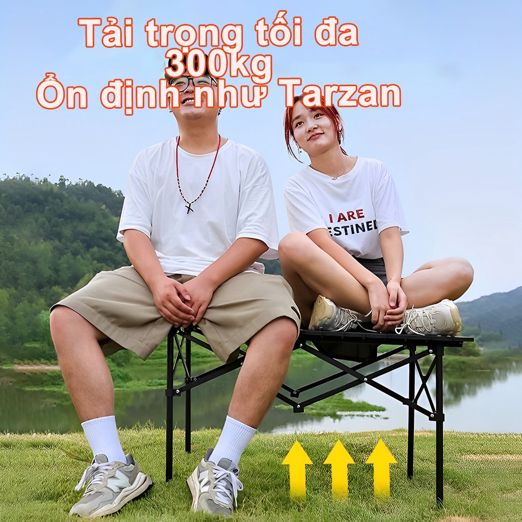 bàn gấp gọn nhôm gấp bảng có thể gập lại cắm trại bảng ngoài trời siêu nhẹ với túi xách có thể gập lại | BigBuy360 - bigbuy360.vn
