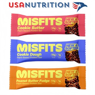 Bánh protein bar cho nữ Misfits hàm lượng đạm cao : 1 thanh 50g