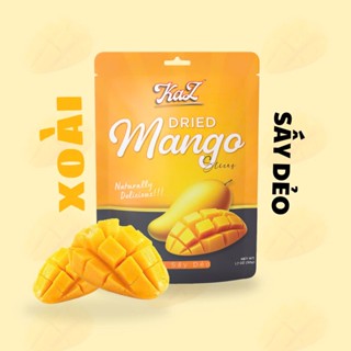 Xoài Sấy Dẻo Organic Kaz, Ngọt Tự Nhiên - Soft Dried Mango