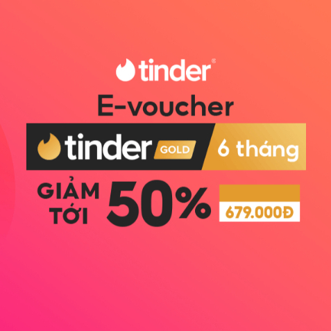 Gói Tinder Gold 6 tháng
