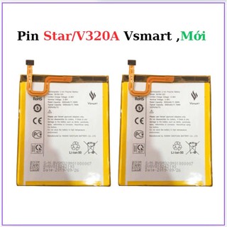 Pin vsmart star/v320a ,  mới