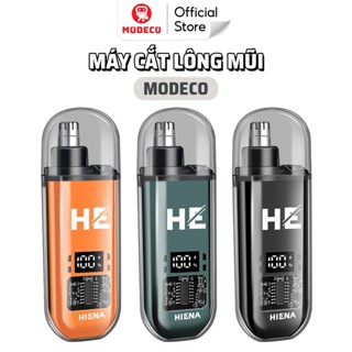 Máy Cắt Lông Mũi Modeco Sử Dụng Pin Sạc, Đầu Cắt Quay 360 Dễ Dàng Cắt Sạch - Hàng Chính Hãng Bảo Hành 03 Tháng