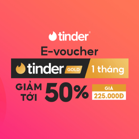 [Standard] Gói Tinder Gold 1 tháng
