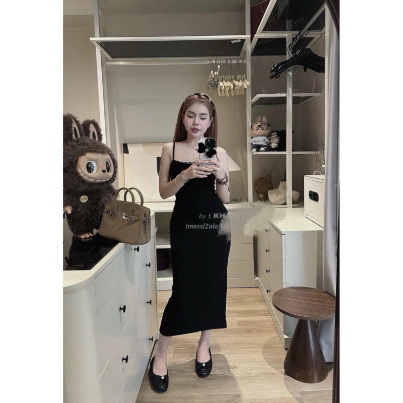 váy hai dây ren Khánh Lê [Về sẵn ]