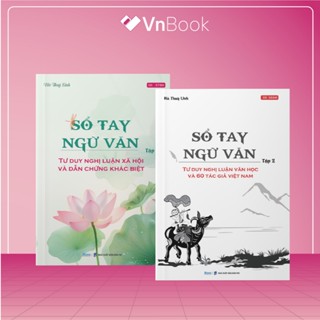 Combo 2 Sách Sổ tay Ngữ văn: Tư duy nghị luận xã hội + văn học | VnBook