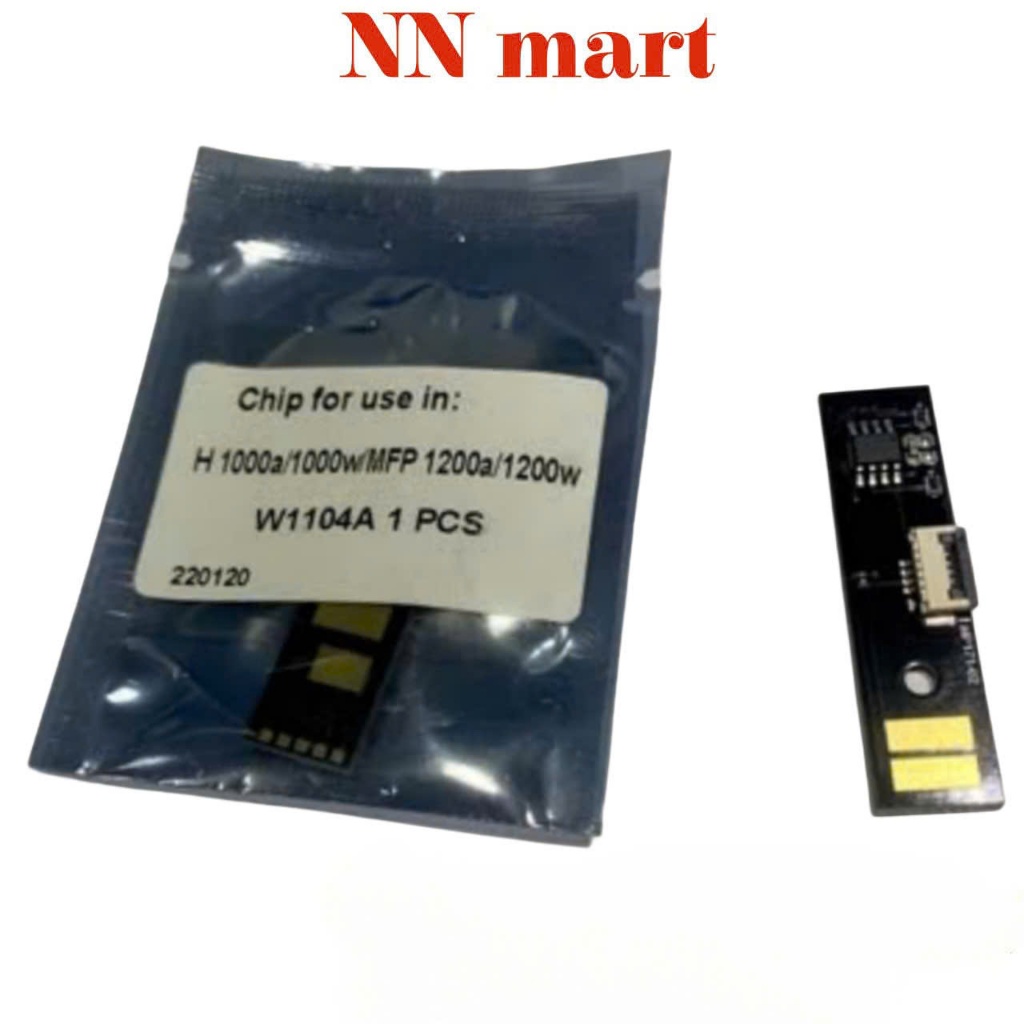 Chíp Drum 104, trống drum dùng cho máy in HP MFP 1200a, 1200w, 1000a, 1000w, (W1104A / 104A). Chíp t