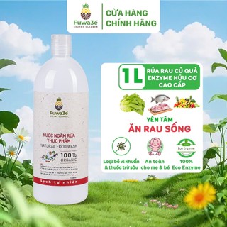 Nước Rửa Rau Củ Quả Fuwa3e 1L Giúp Rửa Sạch Rau Sống Thực Phẩm Chiết Xuất 100% Enzyme Thiên Nhiên