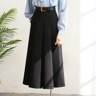 Chân váy dáng dài xếp ly có túi 2 bên bigsize mã CV35