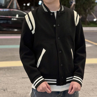 [Best Quality]- Áo Khoác Bomber Varsity SLP Sên Lau Rừn Teddy Y S Lờ Sơn Tùng MTP Hot Trend 2024 Basic Hàng Cao Cấp