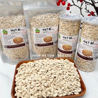 500Gram Hạt bí nếp - bí đỏ (rang mộc nguyên vị hoặc rang muối) shop mẹ Tôm (có xuất hóa đơn công ty đầy đủ)
