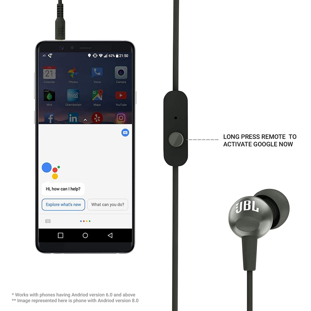 Tai Nghe Có Dây Nhét Tai JBl C200SI - Hàng Chính Hãng | BigBuy360 - bigbuy360.vn