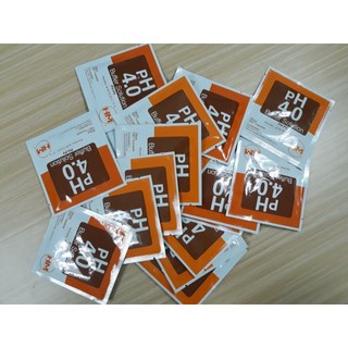 Dung dịch chuẩn PH4 - Gói dung dịch chuẩn PH4 dùng cho các loại bút đo PH