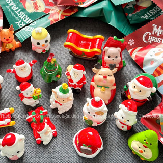  Set 20 Túi Mù Phiên Bản Giáng Sinh Santa,Người Tuyết size 2-3cm 