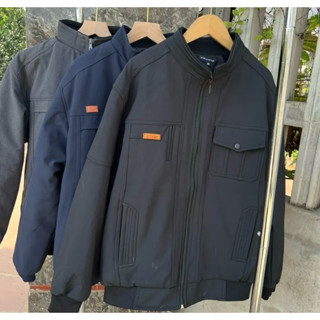 Áo Khoác Tặng Cha- Áo khoác nam trung niên chất nỉ ép dày dặn lót lông siêu ấm