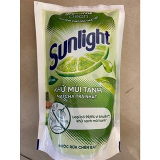 Nước rửa chén Sunlight Extra trà xanh matcha Nhật Bản 717ml