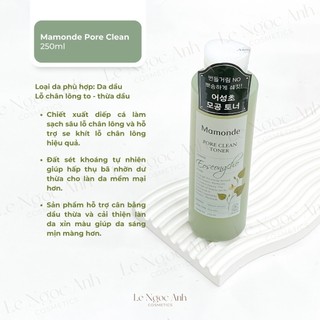 Nước hoa hồng Mamonde 250ml