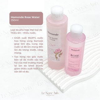 Nước hoa hồng Mamonde 250ml