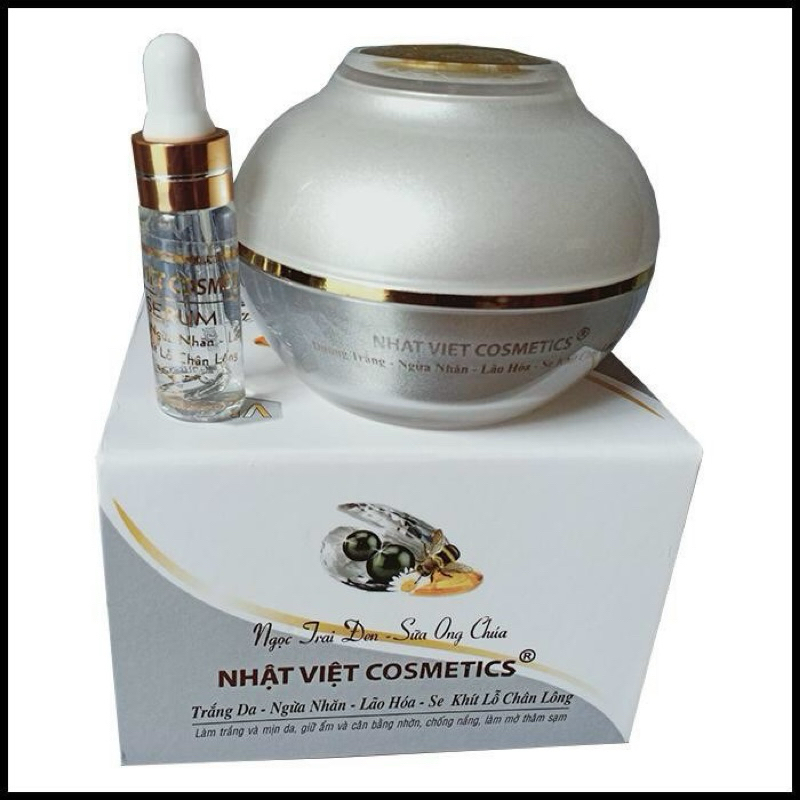 KEM NHẬT VIỆT VIP TRẮNG DA NGỪA NHĂN LÃO HOÁ SE KHÍT LỖ CHÂN LÔNG