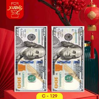 [GIÁ TỐT] COMBO 10 CÁI BAO LÌ XÌ ĐÔ LA CAO CẤP C150