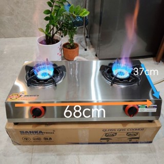 Bếp 2 lò SKT 805 khè bếp công nghiệp chất lượng , nấu nhanh không bị trơn , 《 NEW 》