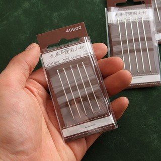 Kim khâu thủ công đầu tù, kim khâu đồ da