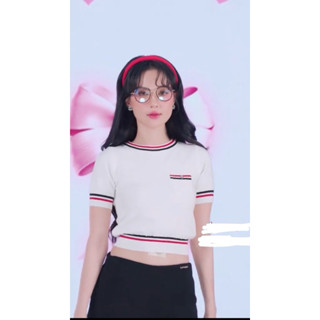 Áo len MIMI Top TINGOAN hàng real NEW TAG có ảnh thật SẴN (chỉ có màu trắng ko có màu khác)
