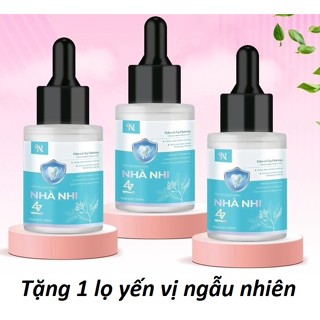 TẶNG 1 LỌ YẾN - Serum Khử Mùi Hôi Miệng Nhà Nhi 47 Hỗ trợ Làm sạch Miệng Cho Hơi Thở Thơm Mát (20gr/lọ)