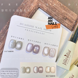 Set 3 Sơn gel mắt mèo cực quang Moonlight Bộ 3 màu - an an nail