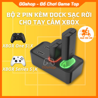 Bộ 2 Pin Kèm Dock Sạc Cho Tay Cầm XBOX Không Dây