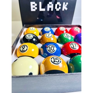 Lẻ Bóng Bida Lỗ Black Mắt Gà - Bóng Lẻ Dyna Số Bi-A Pool Bình Dân Thịnh Tâm