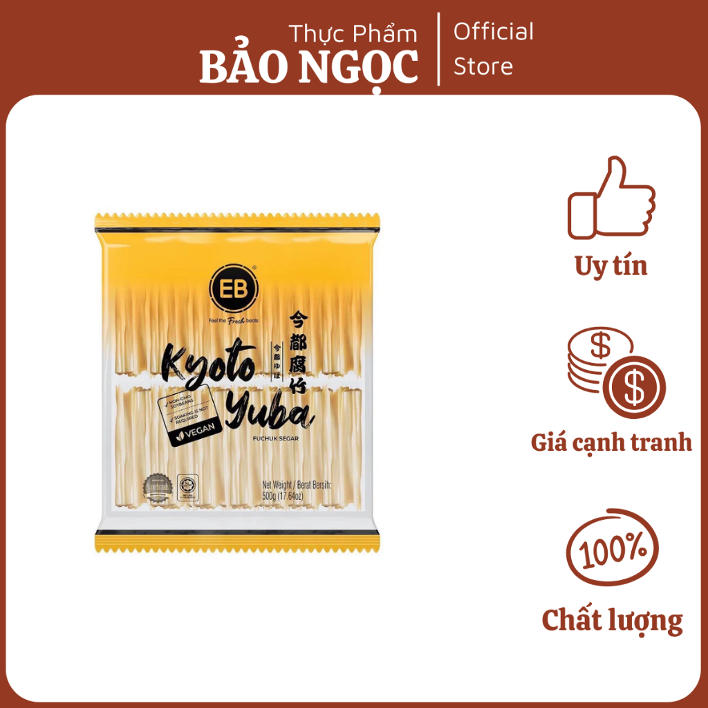 Tàu Hủ Ky Tươi Kyoto - Kyoto Yuba EB 500g - ship hỏa tốc Hà Nội