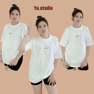 Áo thun nữ YUSTUDIO 3158 form rộng phông nam nữ unisex mẫu ADVENTURE