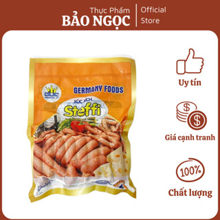 Xúc Xích Phô Mai Đức Steffi 250gr - thả lẩu, chiên rán siêu ngon miệng - ship hỏa tốc Hà Nội
