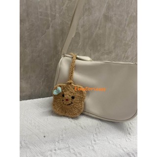 Nong Noey Butterbear Airpod holder Ví nhỏ đựng airpod và tiền lẻ -  Len, sợi, đan, móc [Handmade]