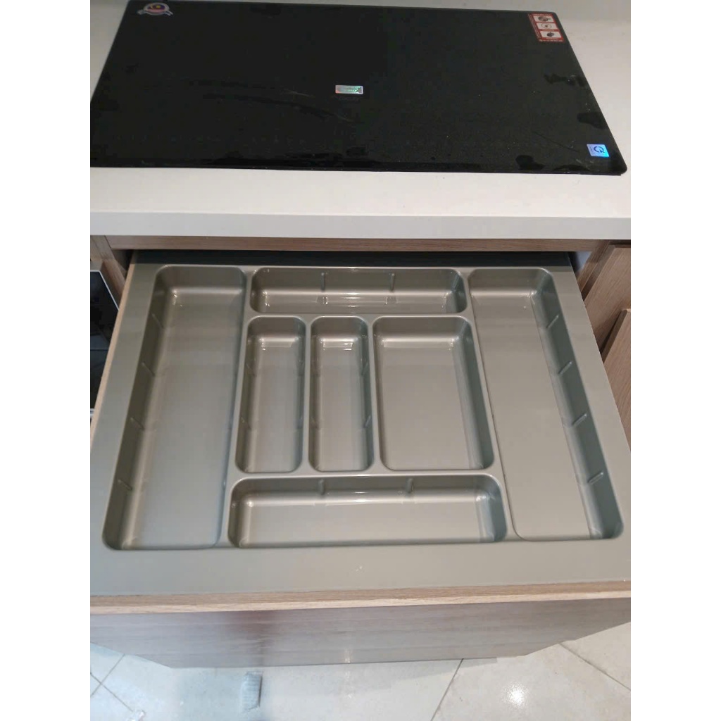 Khay chia thìa dĩa nhựa cao cấp ET700 – Eurogold