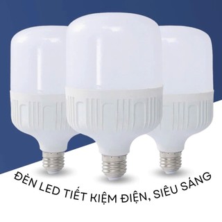  Bóng Đèn LED Búp Trụ 30W Ánh sáng trắng -Siêu sáng-tiết kiệm điện-chống nước-chống côn trùng,bụi bẩn-Tuổi thọ cao 15000 