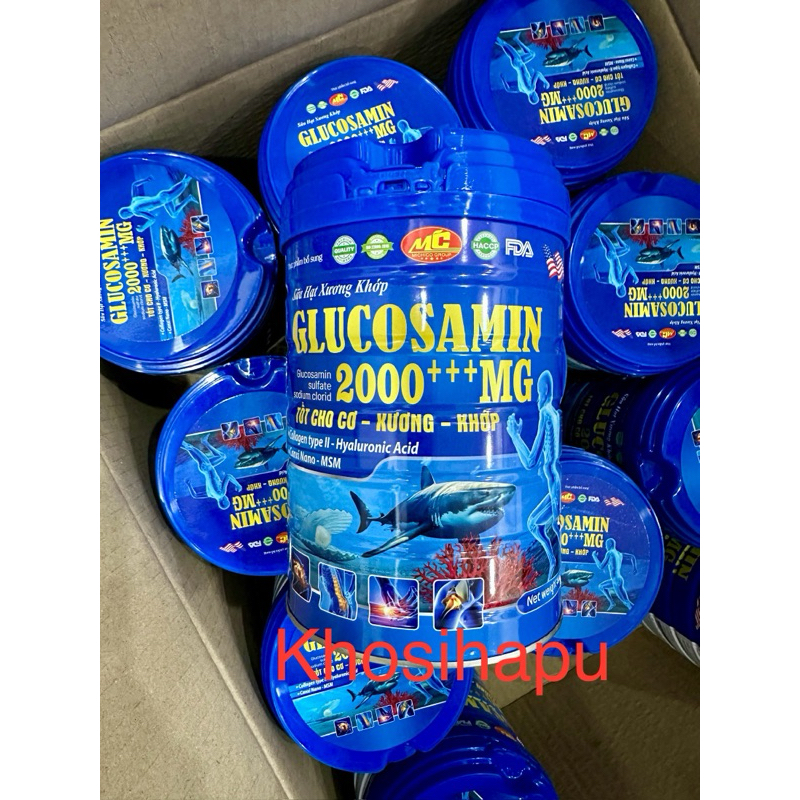 Sữa Hạt Xương Khớp GLUCOSAMIN 2000 bổ Sung Dưỡng Chất, Phòng ngừa loãng xương, tăng cường sự linh hoạt dẻo dai cho xương