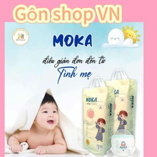 Tã quần MOKA cho bé chính hãng siêu mềm mịn đủ size M/L/xl/xxl/xxxl/4xl/5xL date mới nhất