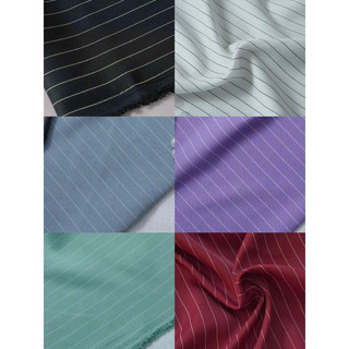 BRINY STRIPE SHIRT - Sơ Mi Xanh Đen - MONSIEUR