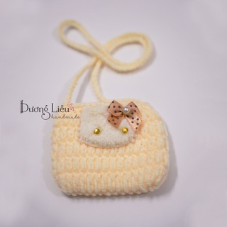 Túi đựng tỏi cho bé hình kitty - Dương liễu handmade