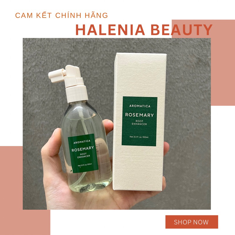 Xịt dưỡng tóc, kích thích mọc tóc Aromatica Rosemary Root Enhancer 100ml