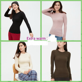 mẫu (dòng extra warm) áo giữ nhiệt nữ Uniqlo dòng extra warm ấm hơn dòng thường (nội địa Nhật có bill)