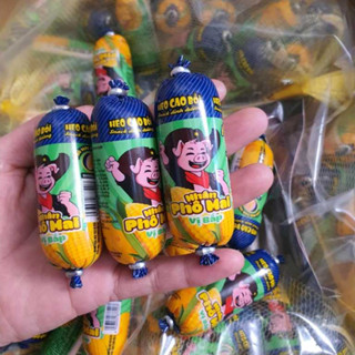 Xúc Xích Heo Cao Bồi Nhân Phô Mai Tan Chảy - Túi 15 Cái