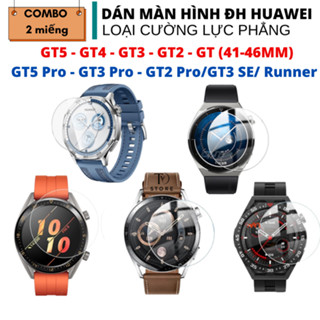 (Combo 2 mếng) Dán màn hình cường lực đồng hồ Huawei GT5 Huawei GT4 Huawei GT3 GT2 Pro Huawei Watch 3 Watch 3 pro Watch4