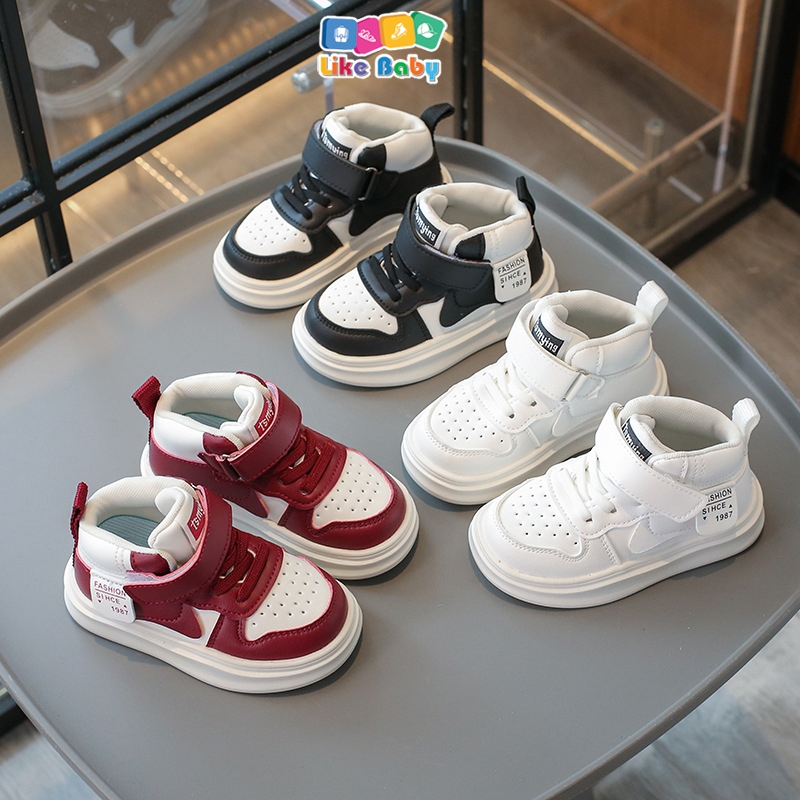  Giày Thể Thao Bé Trai Và Bé Gái Từ 1 - 8 Tuổi Cao Cổ Siêu Nhẹ Kiểu Dáng Thời Trang G189 