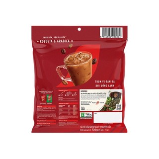 Cafe Nescafe Đỏ Sữa 3 iN 1 Bịch 46 Gói