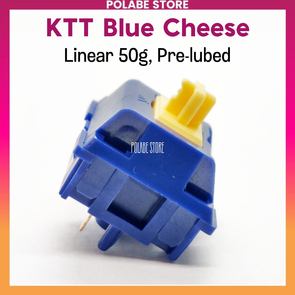 KTT Blue Cheese Lemon KTT Laurel linear switch Công tắc bàn phím cơ Polabe Store