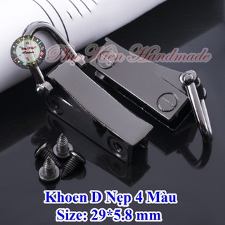 Khoen D Nẹp 4 màu (54k/1cặp)